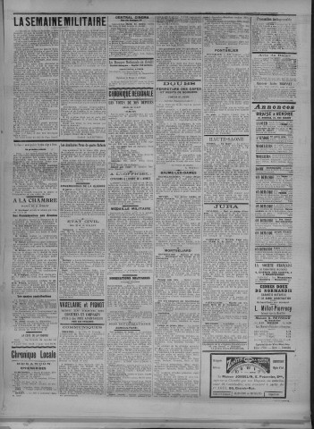 25/07/1916 - La Dépêche républicaine de Franche-Comté [Texte imprimé]