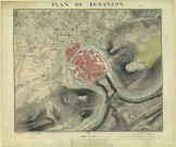 Plan de Besançon , [S.l] : [s.n], 1830/1840