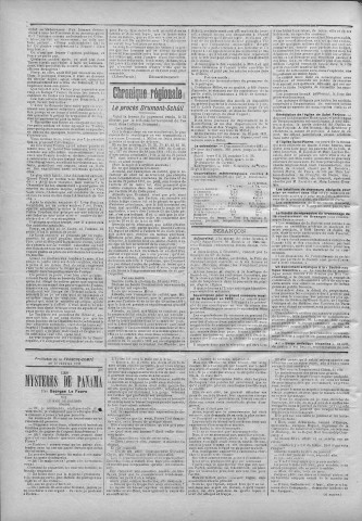 26/02/1893 - La Franche-Comté : journal politique de la région de l'Est