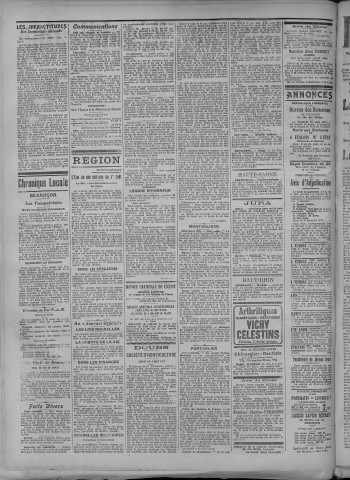 21/08/1917 - La Dépêche républicaine de Franche-Comté [Texte imprimé]