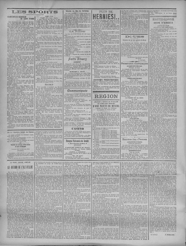 10/05/1921 - La Dépêche républicaine de Franche-Comté [Texte imprimé]