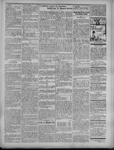 17/02/1925 - La Dépêche républicaine de Franche-Comté [Texte imprimé]