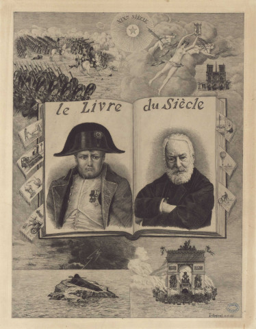 Le Livre du Siècle [image fixe] / Teyssonnières inv. et sulp 1860/1900