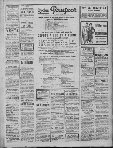 02/05/1927 - La Dépêche républicaine de Franche-Comté [Texte imprimé]