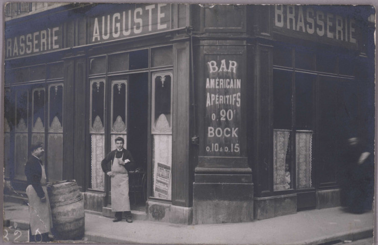 [Brasserie Aguste]. [image fixe] , 1904/1906