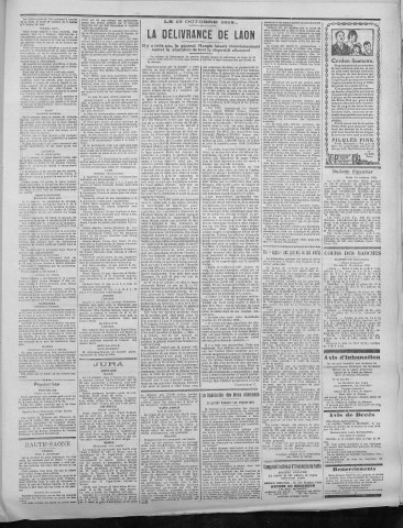 19/10/1921 - La Dépêche républicaine de Franche-Comté [Texte imprimé]
