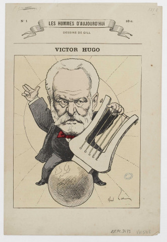 Victor Hugo [image fixe] / par André Gill , Paris, 1878