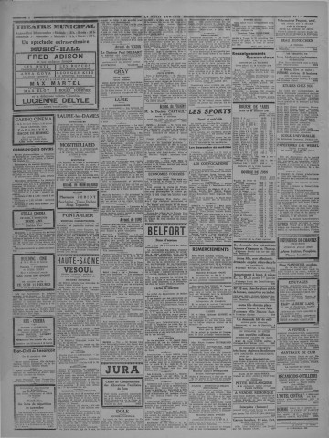 30/11/1940 - Le petit comtois [Texte imprimé] : journal républicain démocratique quotidien