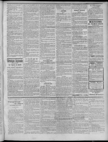 21/02/1905 - La Dépêche républicaine de Franche-Comté [Texte imprimé]