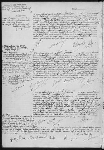 Registre des naissances, 1911