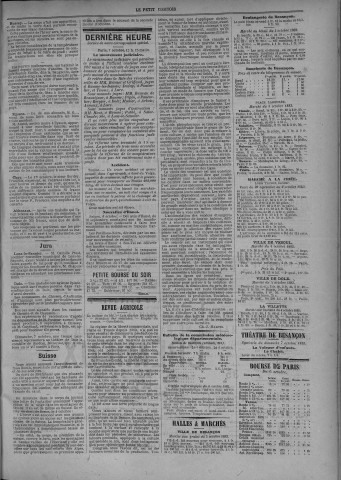 07/10/1883 - Le petit comtois [Texte imprimé] : journal républicain démocratique quotidien