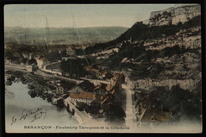 Besançon - Faubourg Tarragnoz et la Citadelle [image fixe] , 1897/1903