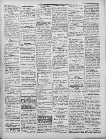 10/02/1924 - La Dépêche républicaine de Franche-Comté [Texte imprimé]