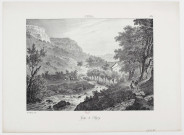 Gorge de Poligny [estampe] : Jura / Ed. Hostein delt. , [S.l.] : [s.n.], [1800-1899]