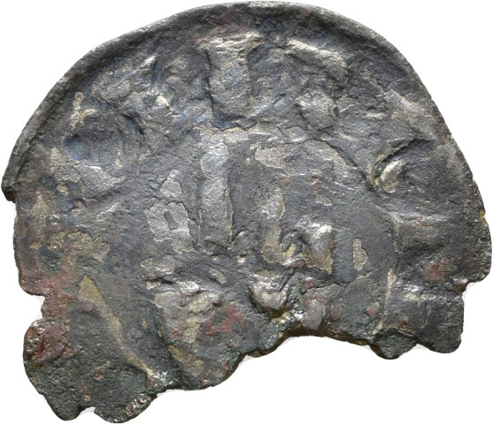 874.1.79.2 - pièce de monnaie ; fragment (7) ; denier estevenant