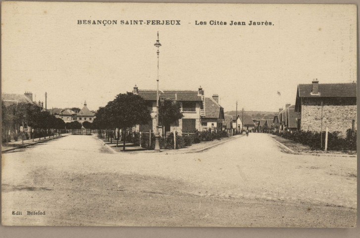 Besançon Saint-Ferjeux - Les Cités Jean Jaurès [image fixe] : Edit Billefod, 1904/1930