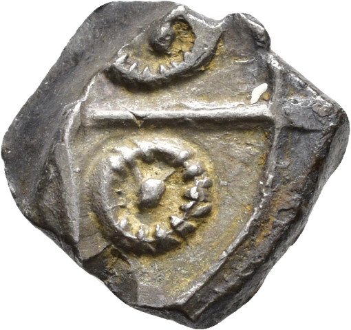 A.X12GOU.5 - pièce de monnaie ; denier