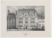 Hôtel de Balay [image fixe] / E. Sagot del. et lith.  ; Lith. Guasco-Jobard à Dijon , Dijon : Guasco-Jobard, 1800/1899