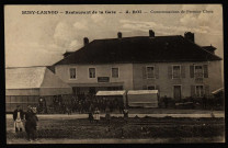 Doubs - BUSY LARNOD - Restaurant de la Gare - A. ROI - Consommation de Premier Choix. [image fixe] , Besançon : Edit. L. Gaillard-Prêtre, Besançon, 1912/1918