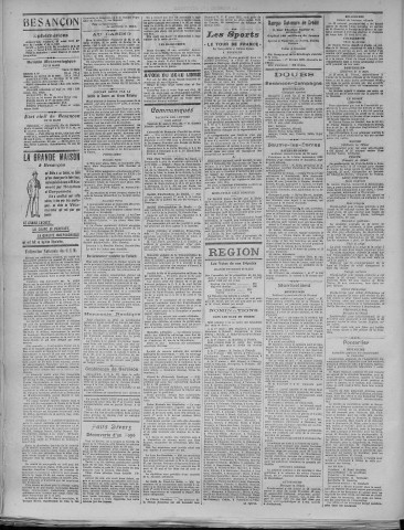 31/03/1922 - La Dépêche républicaine de Franche-Comté [Texte imprimé]