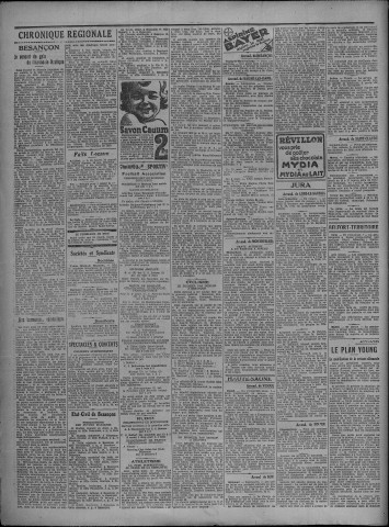 07/04/1930 - Le petit comtois [Texte imprimé] : journal républicain démocratique quotidien