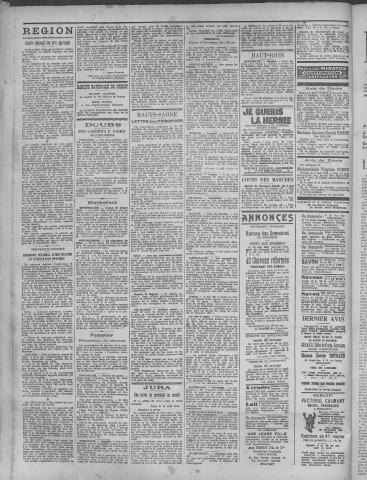 07/05/1918 - La Dépêche républicaine de Franche-Comté [Texte imprimé]
