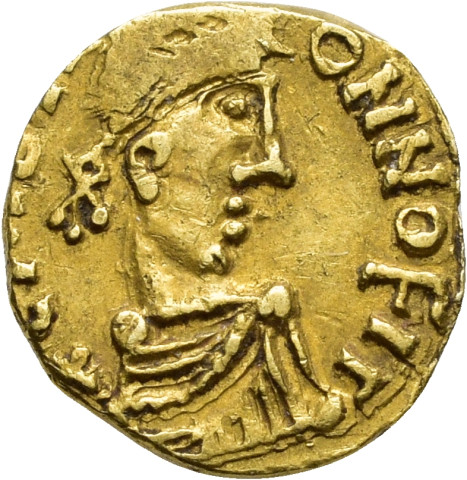 A.X70LUR.1 - pièce de monnaie ; triens