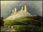 Les ruines du château d'Oiselay (Haute-Saône) [dessin] / Pierre Marnotte , [Oiselay] : [P. Marnotte], [1826]