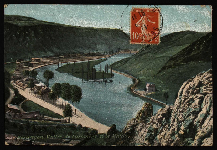 Besançon. Vallée de Casamène et le Malpas [image fixe] , Besançon : L. V. & Cie, 1904/1911