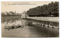 Besançon. - Manoeuvre du Génie à Canot [image fixe] , Besançon : Edit. L. Gaillard-Prêtre, 1912/1920