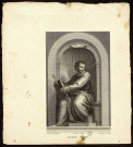 Saint Marc [estampe] / peint par Fra. Bartholomeo  ; dessiné par J. B. Wicar ; Gravé par P. G. Langlois , [S.l.] : [s.n.], 1754-1810