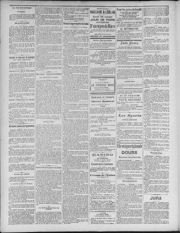 11/12/1926 - La Dépêche républicaine de Franche-Comté [Texte imprimé]