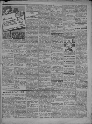 29/12/1930 - Le petit comtois [Texte imprimé] : journal républicain démocratique quotidien