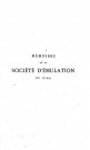 01/01/1883 - Mémoires de la Société d'émulation du Jura [Texte imprimé]