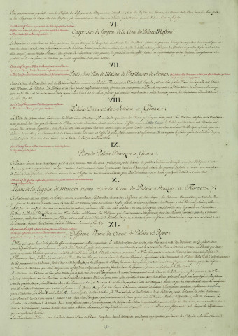 Etudes d'architecture / Pierre-Adrien Pâris. Tome III, 1ère partie, Palais , [S.l.] : [P.-A. Pâris], [1700-1800]