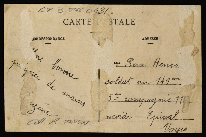 L'appareil du Lieutenant Aviateur REMY. Au Polygone de Besançon après son Voyage du Camp de Châlons à Besançon (Avril 1911). [image fixe] , 1904/1911
