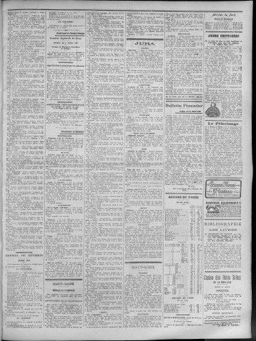 21/08/1913 - La Dépêche républicaine de Franche-Comté [Texte imprimé]