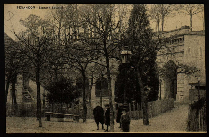 Besançon - Besançon - Le Square Battant. [image fixe] , 1904/1930