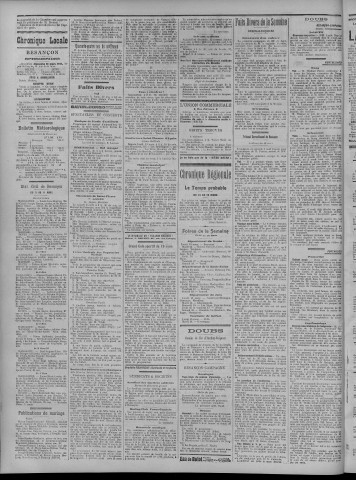 12/03/1911 - La Dépêche républicaine de Franche-Comté [Texte imprimé]