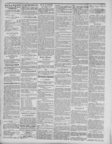 12/08/1924 - La Dépêche républicaine de Franche-Comté [Texte imprimé]