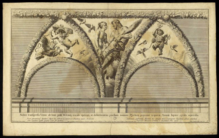 Vénus et Jupiter [image fixe] / Raphael Sanctius Urbinas inventor. Nicolaus Dirigny Gall. delin et inc , 1693