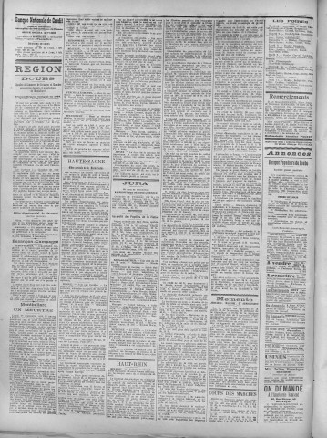 05/09/1919 - La Dépêche républicaine de Franche-Comté [Texte imprimé]