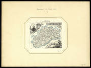 Haute-Saône. Gravé par villerey. dressé par A. Vuillemin, géographe. Ecrit par Isidore. 2 myriamètres [Document cartographique] , Paris : Migeon, 1832/1846