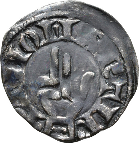 874.1.15 - pièce de monnaie ; denier estevenant