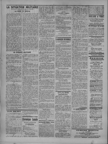 12/09/1916 - La Dépêche républicaine de Franche-Comté [Texte imprimé]