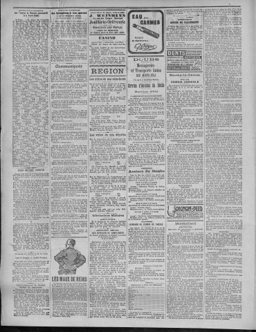 01/07/1921 - La Dépêche républicaine de Franche-Comté [Texte imprimé]