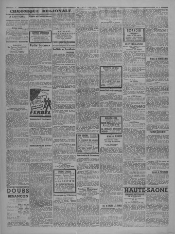 14/05/1938 - Le petit comtois [Texte imprimé] : journal républicain démocratique quotidien