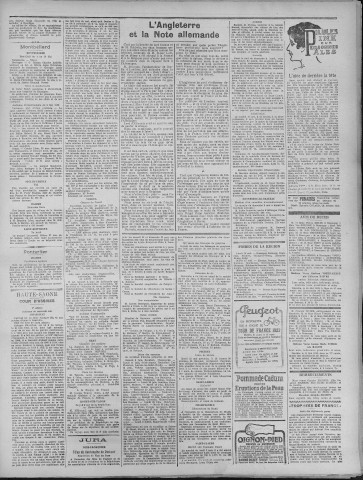 12/05/1923 - La Dépêche républicaine de Franche-Comté [Texte imprimé]