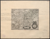 Utriusque Burgundiae tum Ducatus, tum Comitatus descriptio. 10 milliaria gallica. 8 milliaria germanica. [Document cartographique] 1654