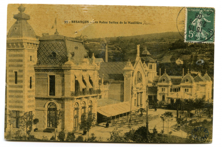 Besançon. - Les Bains Salins de la Mouillère [image fixe] , 1904/1909